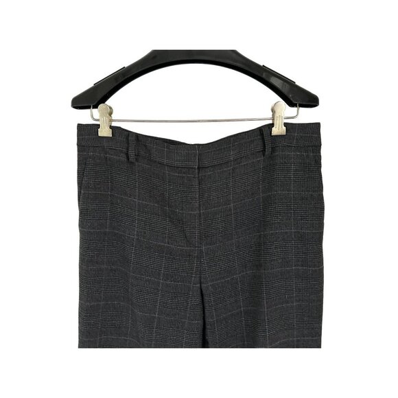 Brooks Brothers Saxon Wool Trousers Strait Cut Pants Gray Size 10 - Picture 3 of 7